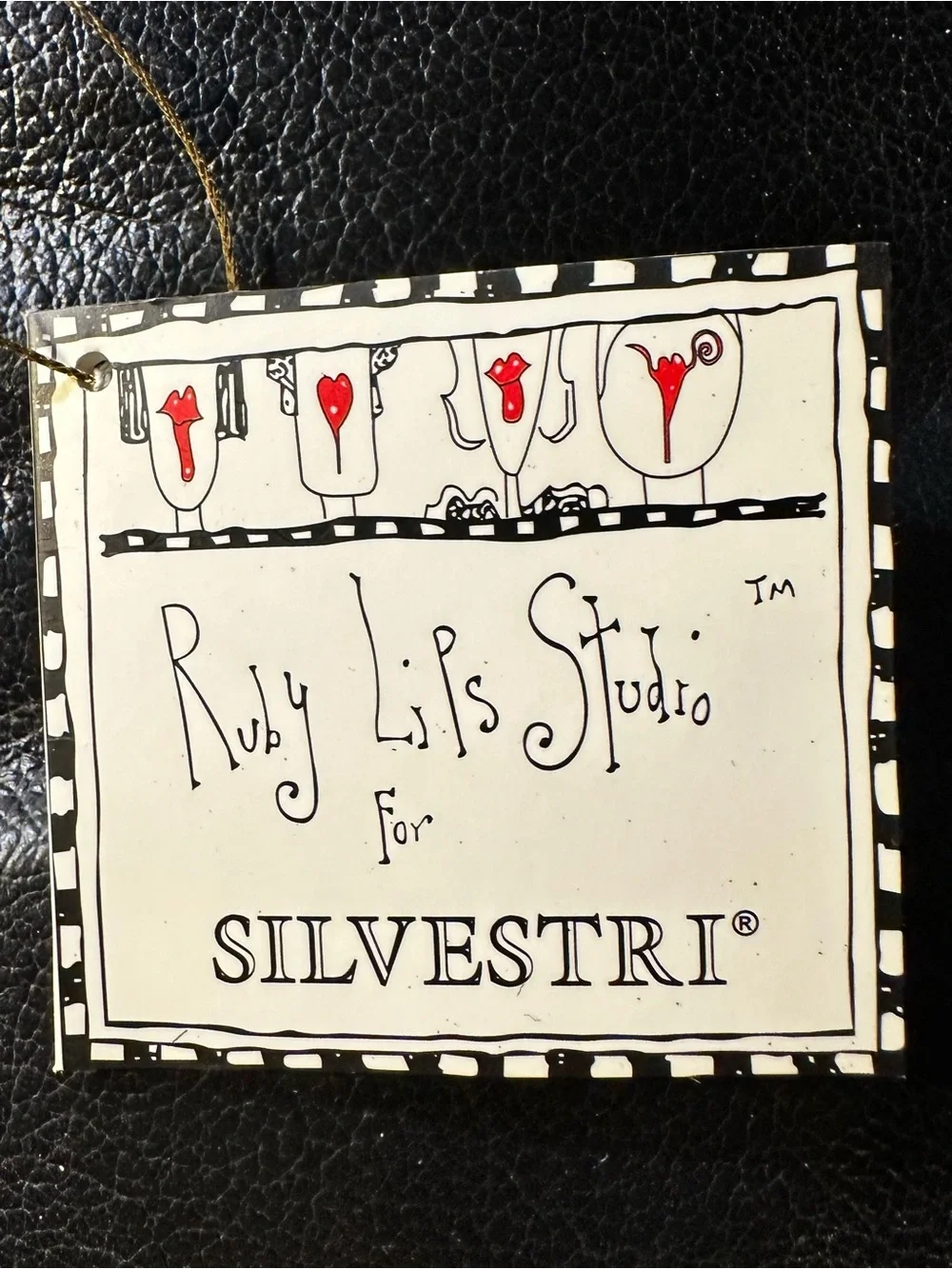 RARE VTG Silvestri Ruby Lips Studio Wild Women Whimsical Artistic Journal New